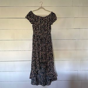 Women’s floral high-low dress